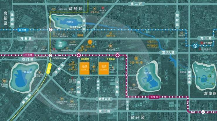 处发布：皖投云启锦上花园理想置业优选冰球突破游戏通告皖投云启锦上花园售楼(图4)